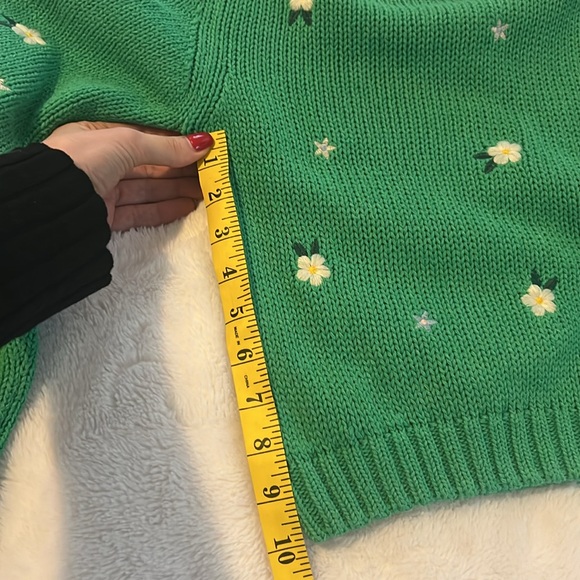 ZARA Embroidered Knit Sweater - Picture 8 of 10